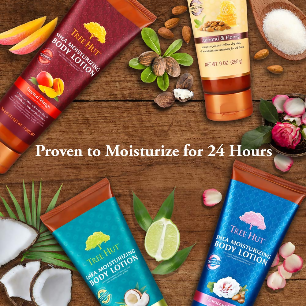 Tree Hut Shea Moisturizing Body Lotion Moroccan Rose