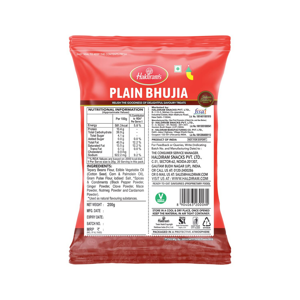 Haldiram's Bhujia Plain - Distacart