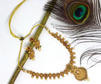 Joban Fashion Gold Pure Brass With Rajwadi Polish Necklace Set
