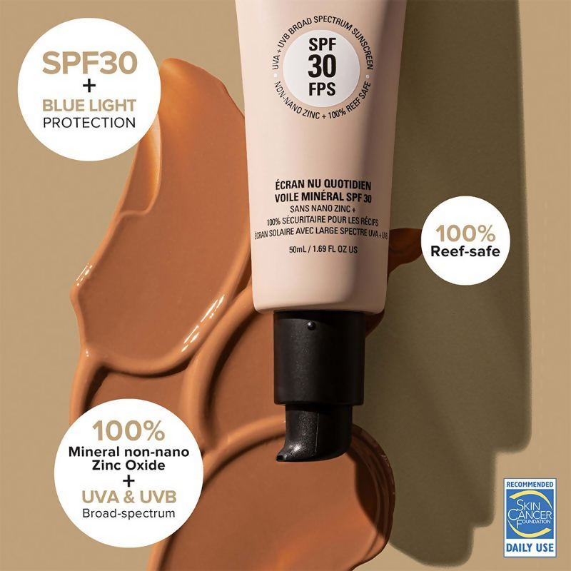 Nudestix Nudescreen Daily Mineral Veil SPF 30 Sunscreen - Cool