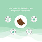 Wellbeing Nutrition Melts Hair Fall Control Oral Strips-Tropical Strawberry Flavor - Distacart