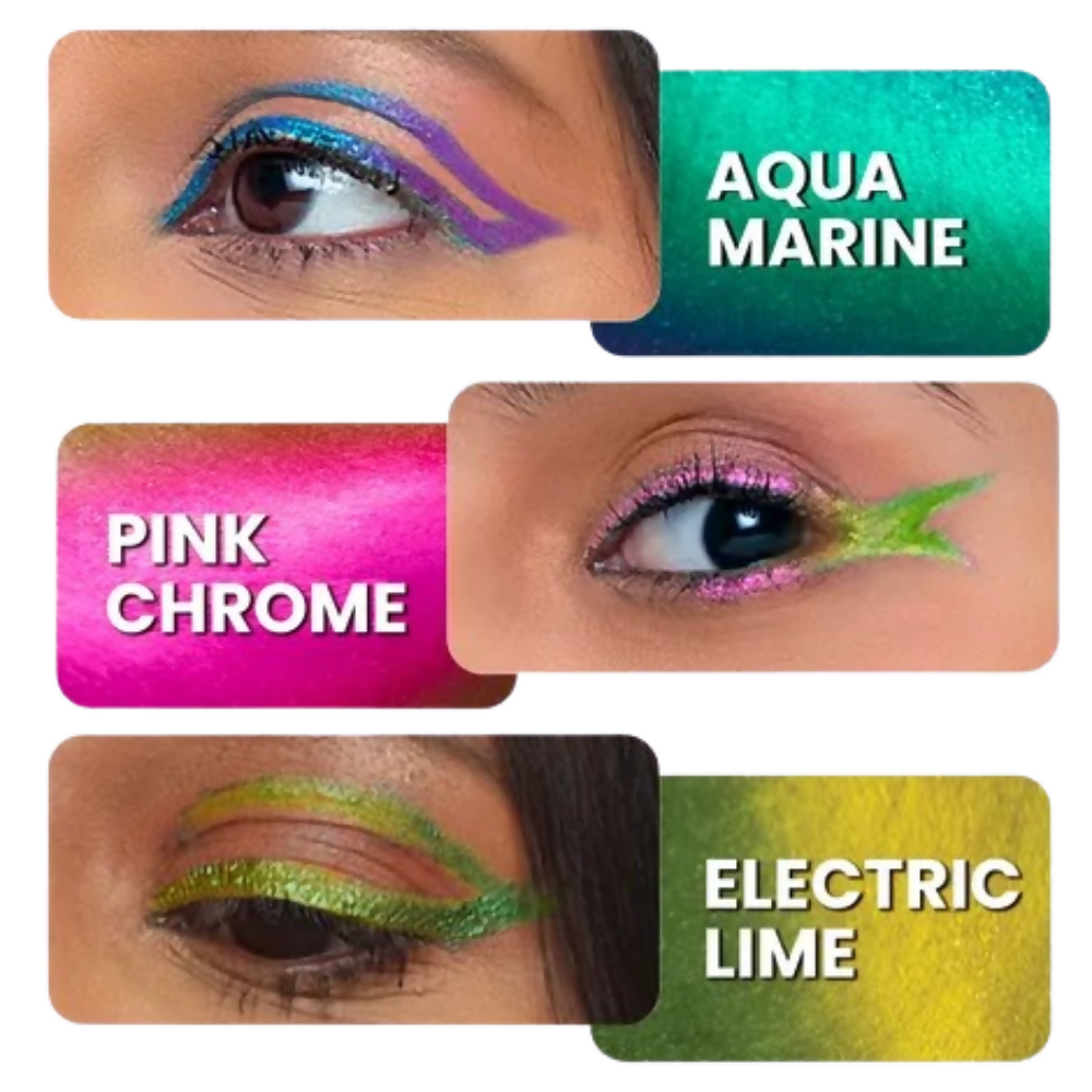 NY Bae Holographic Gel Eyeliner - Pink Chrome 02 - Distacart