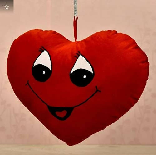 Frantic Cushion Heart_Red Love Eyes Pillow