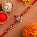 Meru Designer Rakhi And Cashew Jar - Distacart