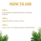 Veda Harvest Kasturi Manjal Curcuma Aromatica/Wild Turmeric Powder For All Skin Types