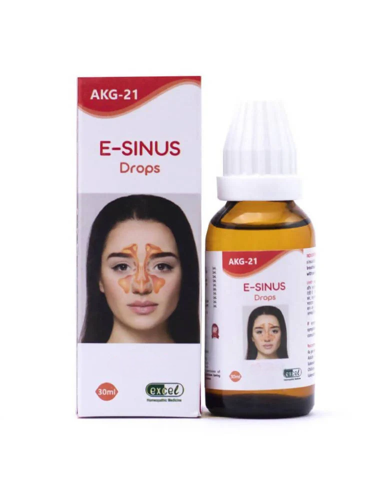 Excel Pharma E-Sinus Drops - Distacart