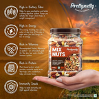 Pretty Nutty Healthy Nutmix - Distacart