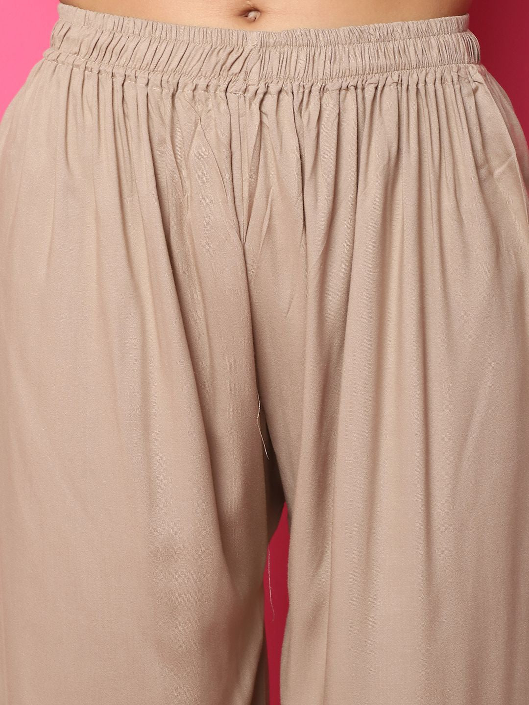 TAG 7 Women Flared Ethnic Palazzos