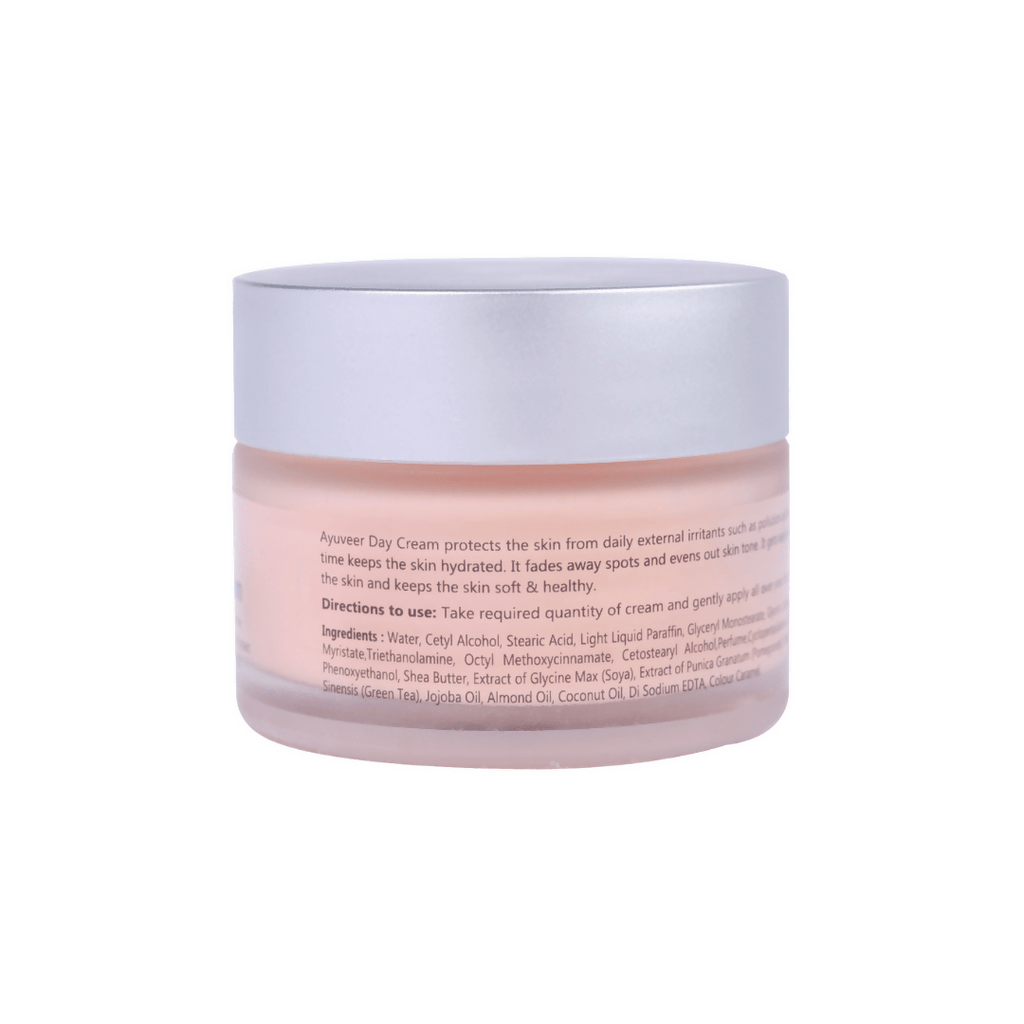 Ayuveer Day Cream With Shea Butter, Green Tea & Pomegranate