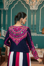 AI Fashion Multi Color Viscose Rayon Designer Navratri Lehenga Choli Collection