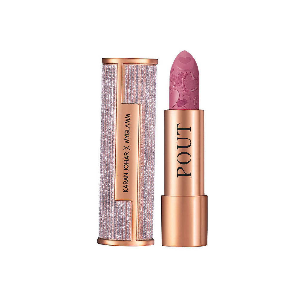 MyGlamm Pout By Karan Johar Intense Matte Plumping Lipstick - Paparazzi Pout