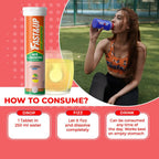 Fast&Up ACV + Carnitine, 500mg ACV , 350mg L-Carnitine, 500mg Garcinia - Lemon Flavour