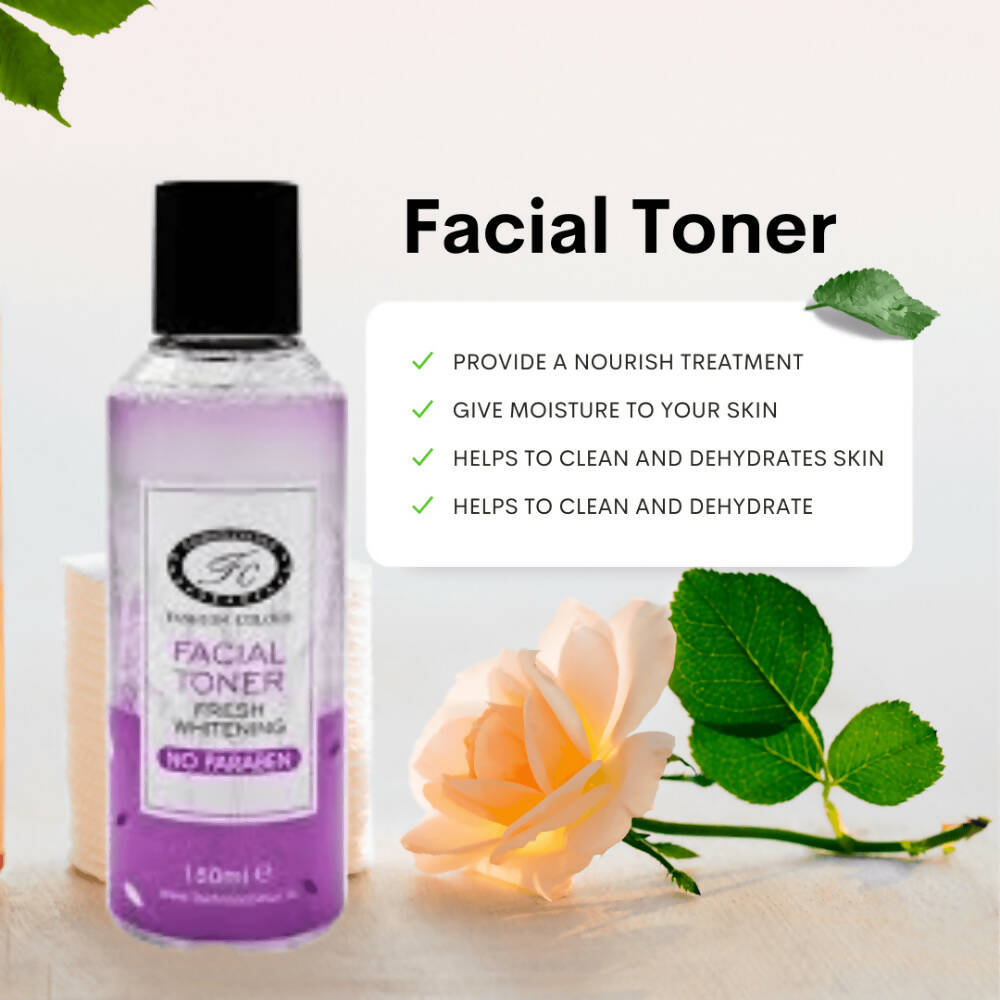 Fashion Colour Fresh Whitening Facial Toner