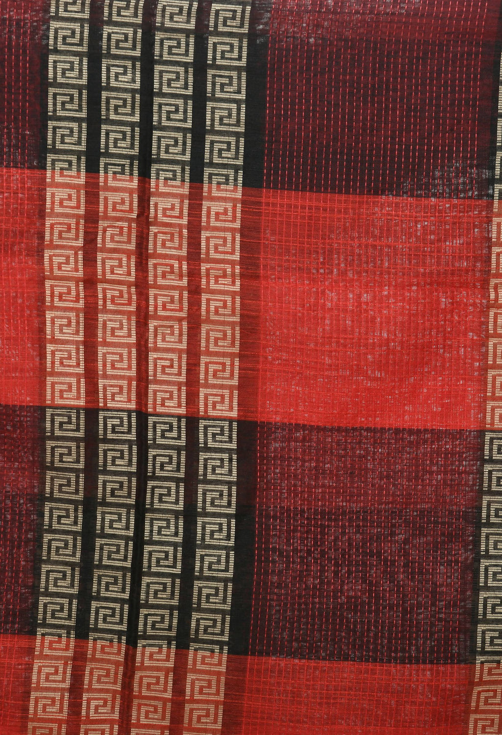 Mominos Fashion Moeza Handloom Cotton Red Tone Dupatta - Distacart