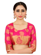 Mimosa Kanchipuram Silk Navy Blue Saree - Distacart