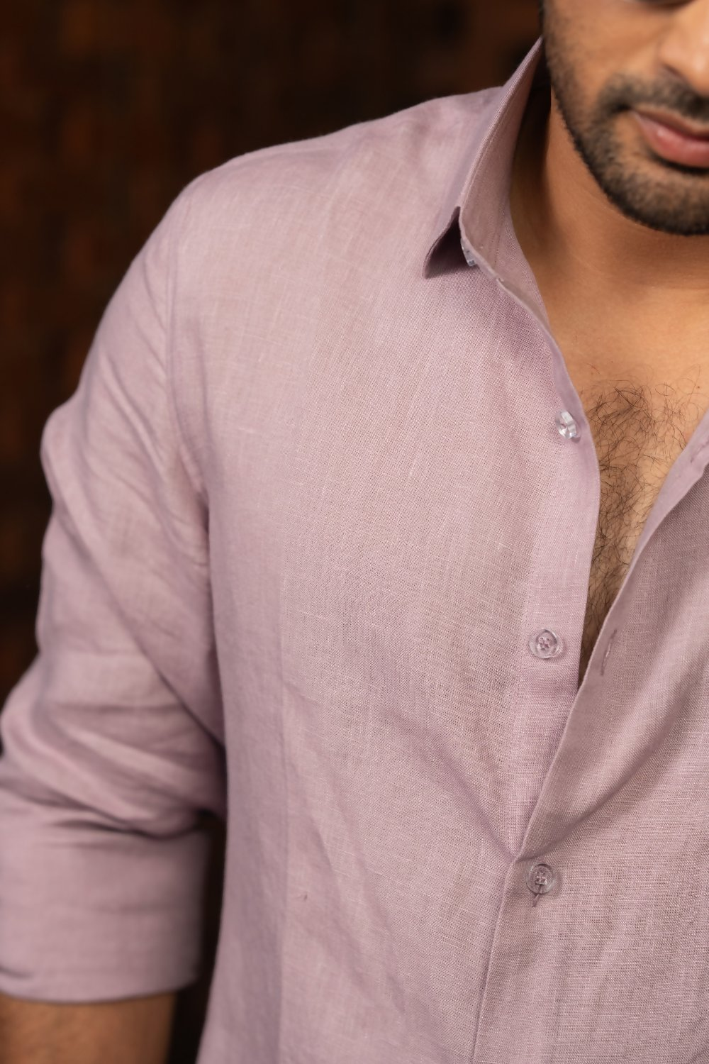Linen Pink Seafoam Serenity Shirt By Hilo Design