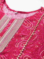 Ahalyaa Women's Traditional wear Tunic - Red