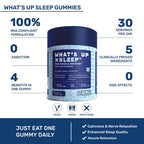 What’s Up Wellness Sleep For Muscle Recovery Gummies - Distacart