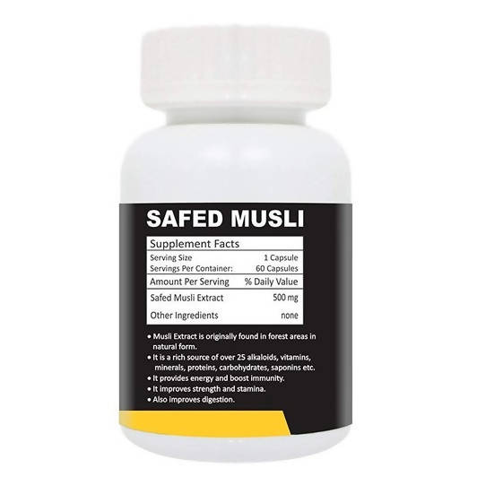 Zindagi Safed Musli Capsules - Distacart