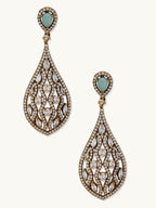 Nuyug 22k Gold-Plated Zircon Choker Set
