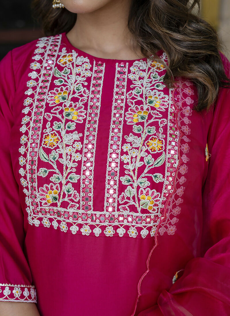 Rani-Pink-Silk-Blend-Casual-Wear-Embroidery-Work-Readymade-Salwar-Suit-VV-9501-PINK-D(2)