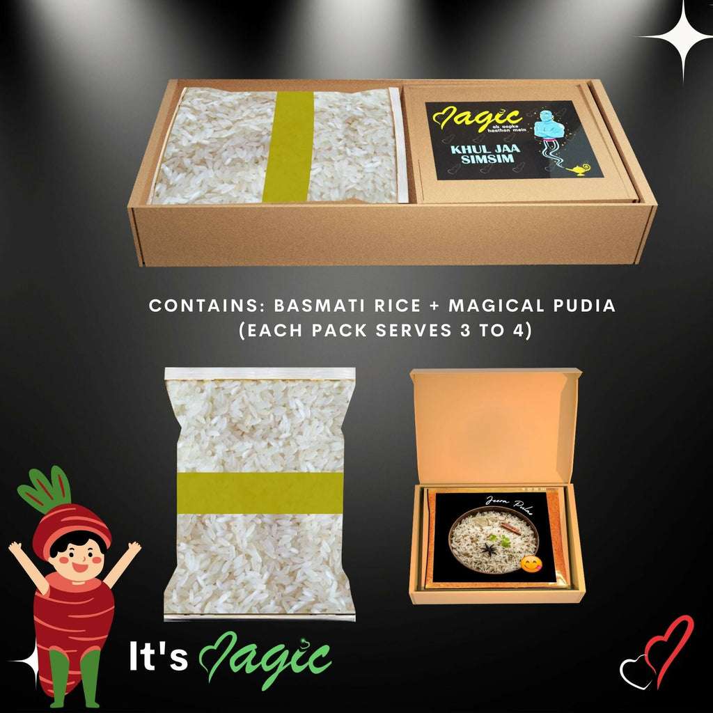 Sanskriti Magic Masala Veg Pulao Fresh Ready to cook All-in-One Kit - Distacart