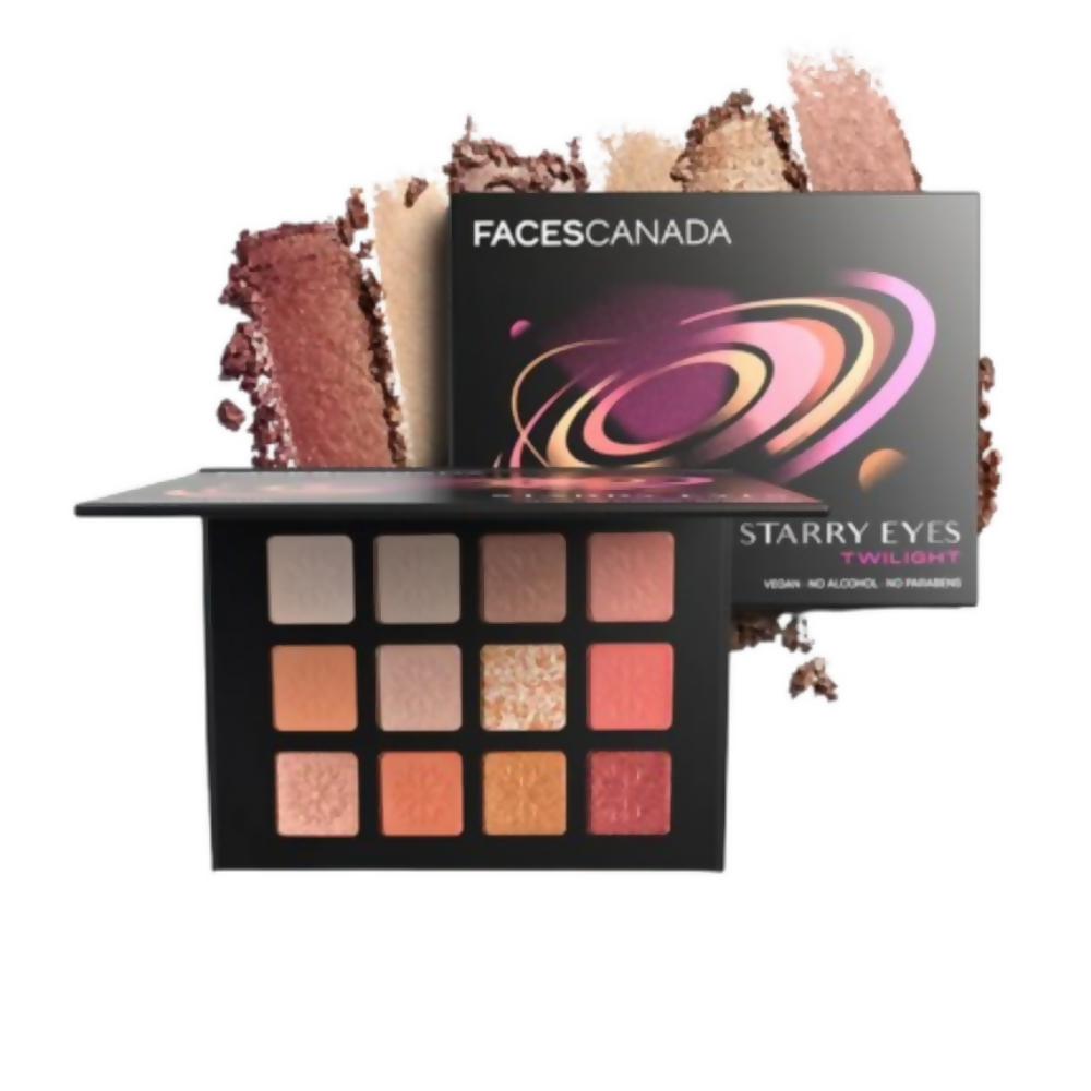 Faces Canada Starry Eyes Eye Shadow Palette - Twilight