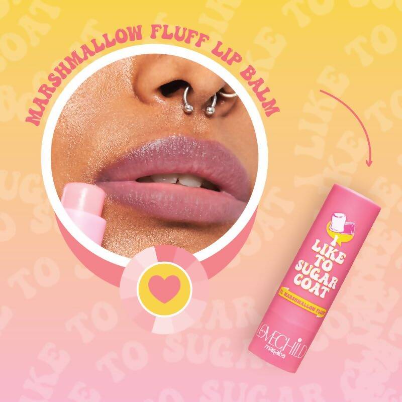 LoveChild By Masaba Gupta Lip Balm - I Like To Sugar Coat Marshmallow Fluff - Distacart