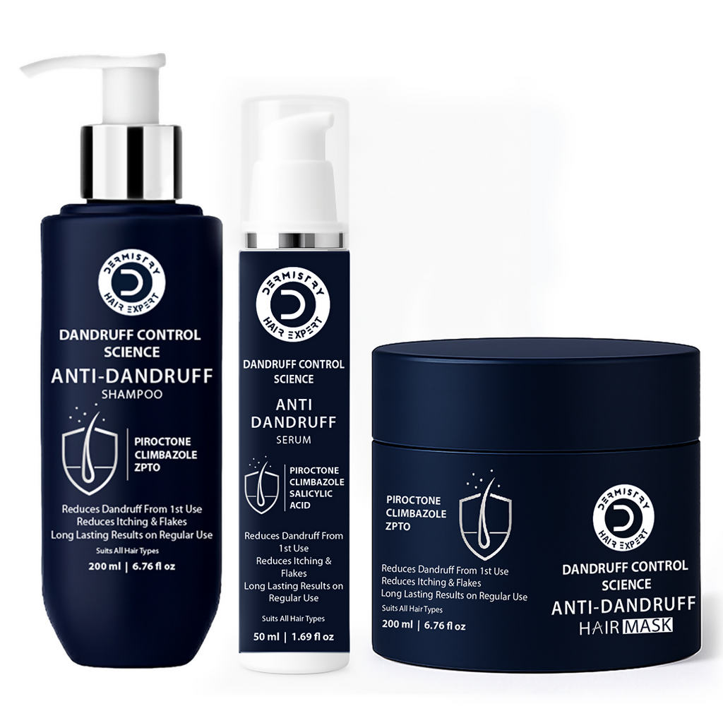 Dermistry Anti-Dandruff Control Shampoo Mask & Serum - Distacart