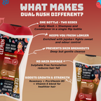 Elemen Dual Rush – Body Wash + Shampoo & Conditioner with Jojoba and Rosemary