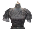 Vamika Black Net Shifly Work Blouse - Distacart