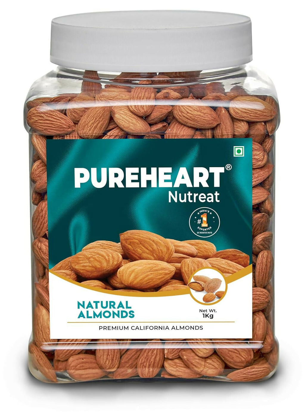 Pureheart Nutreat Natural Almonds - Distacart