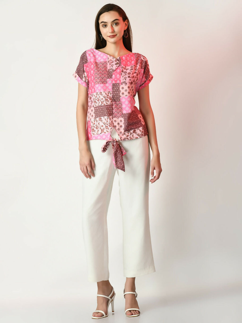 Myshka Women's Multi Printed Top