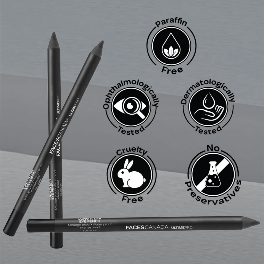 Faces Canada Ultime Pro Eye Pencil - Solid Black 02