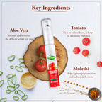 VI-JOHN Prakritik Tomato Under Eye Gel, Reduces Dark Circles, Puffiness,Fine Lines 100% Bioactives - Distacart