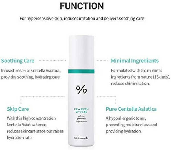 Dr.Ceuracle Cica Regen 92 Toner