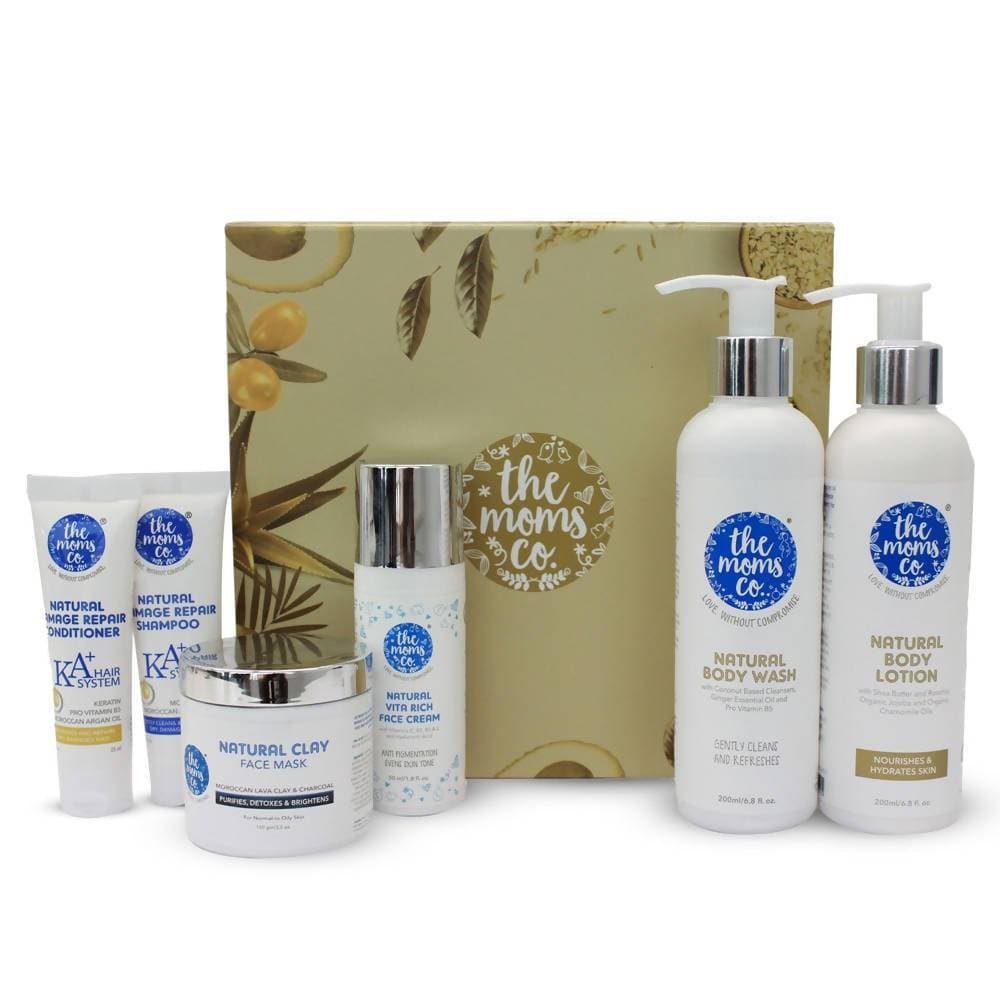 The Moms Co Natural Indulgence Gift Set