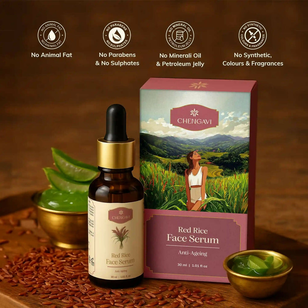 Chengavi Red Rice Face Serum