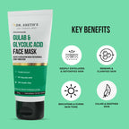 Dr. Sheth's Gulab & Glycolic Acid Face Mask Deep Exfoliating Face Pack For Even-toned Skin, For Normal to Oily Skin