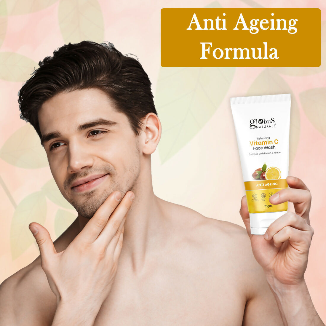 Globus Naturals Anti Ageing Globus Naturals Anti-Ageing Skin Brightening Vitamin C Face Wash