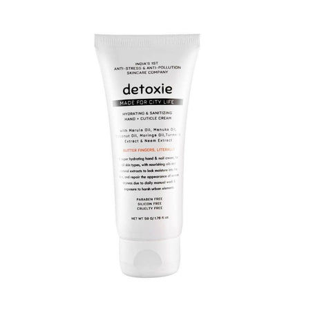 Detoxie Hydrating & Sanitizing Hand & Cuticle Cream