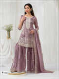 Anaita Peach Gold Crush Stitched suit with heavy embroidery work - Distacart