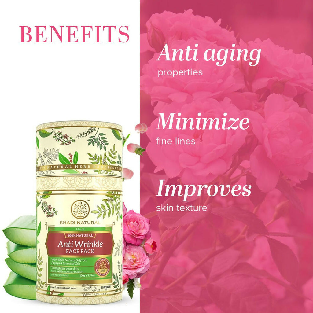 Khadi Natural Anti Wrinkle Face Pack