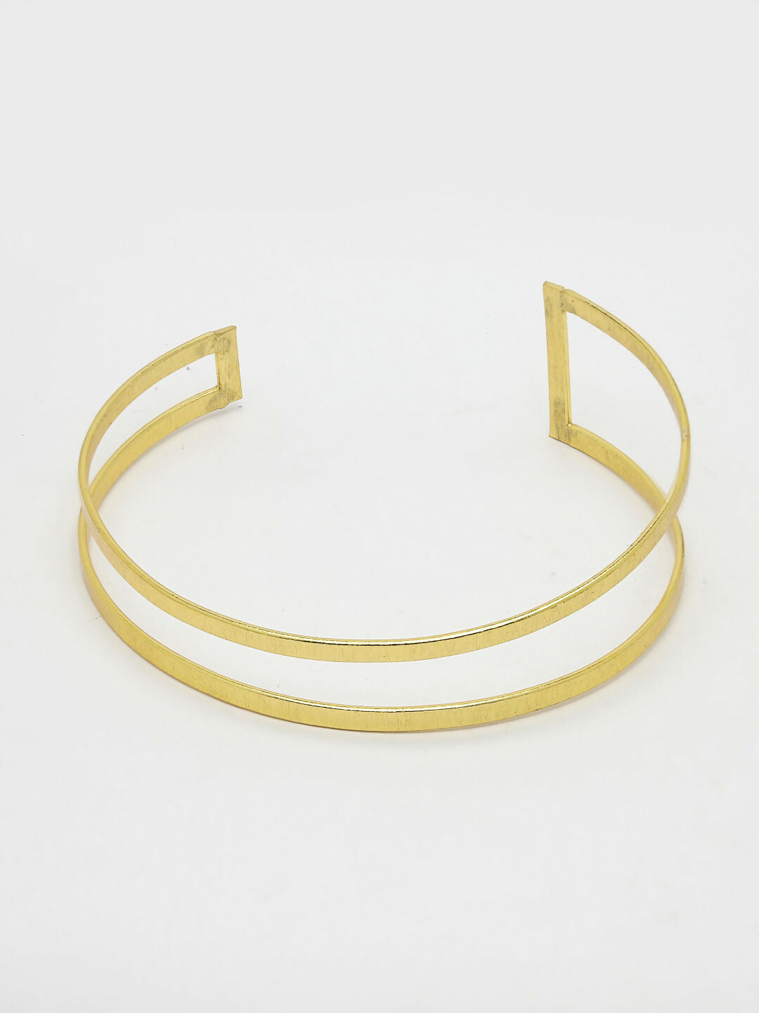 NVR Women Gold-Plated Western Cuff Bracelet - Distacart