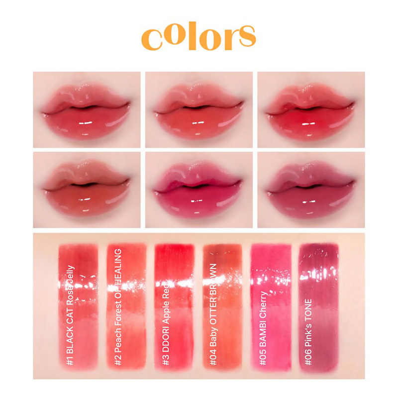 Etude House Over Glowy Tint - 04 Baby Otter Brown