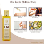 The Pure Story Natural Cold Pressed Oil for Hair & Skin with Walnut - Distacart