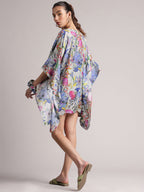 Zaccai Women's White Muslin Tropical Dress - Distacart