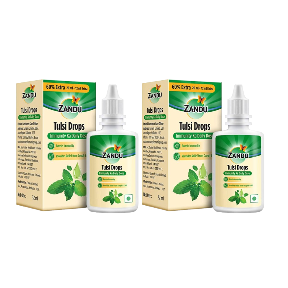 Zandu Tulsi Drops - Distacart