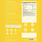 Purna Gummies Vitamin C Lemon Gummies with Vitamin D3, and Zinc for Immunity & Clear Skin