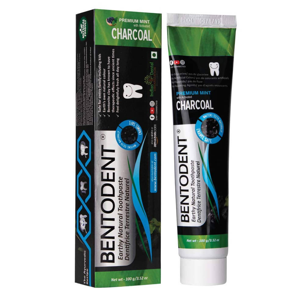 Bentodent Activated Charcoal Toothpaste